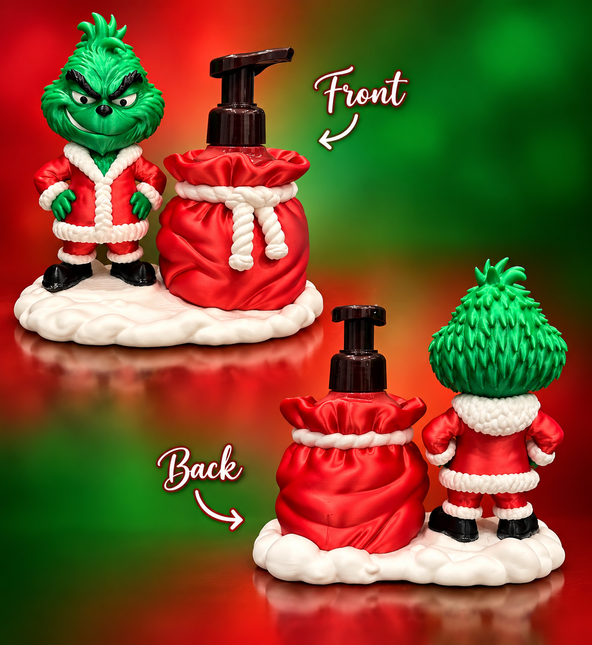 Grinch Foaming Soap Holder