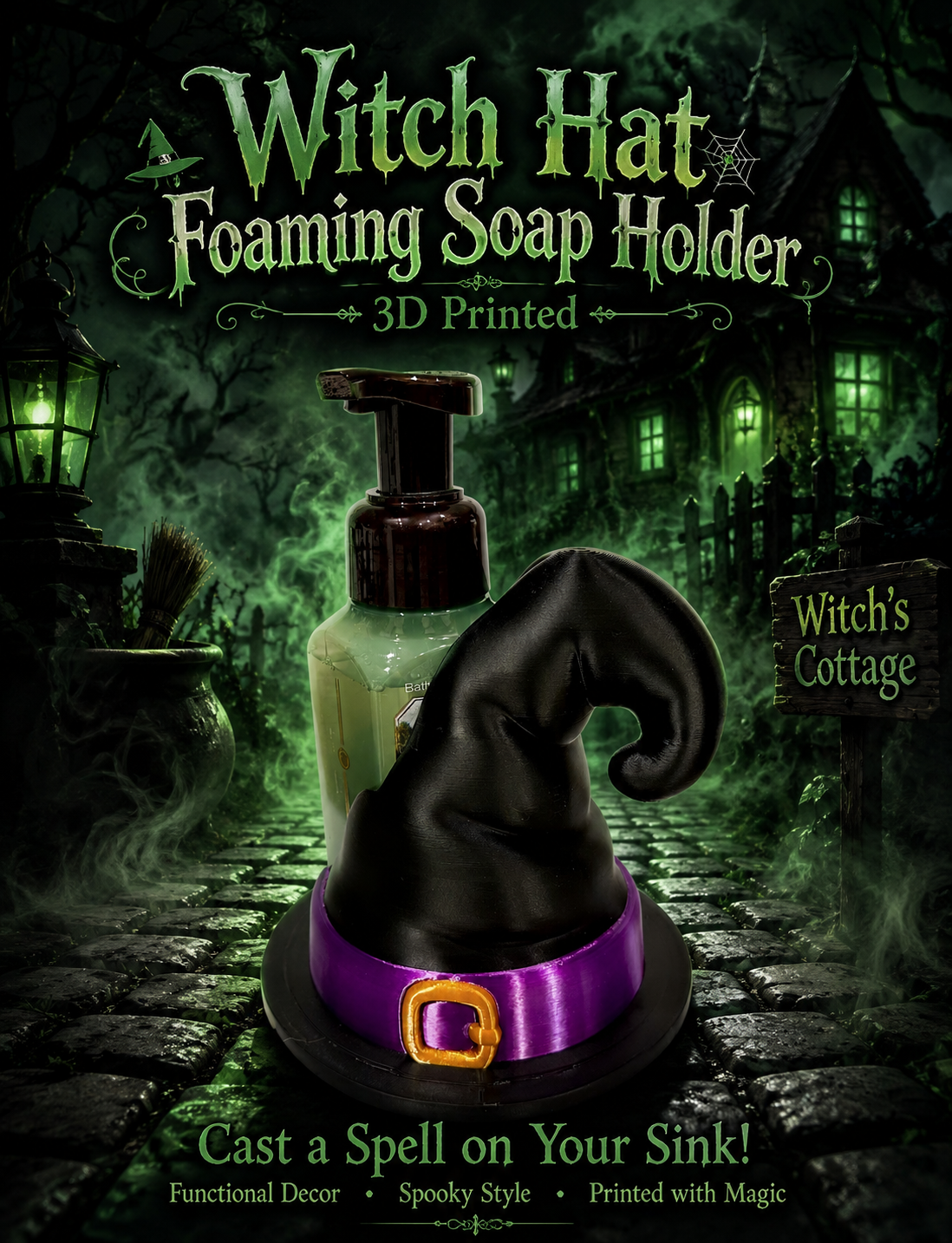 Witch Hat Soap Holder